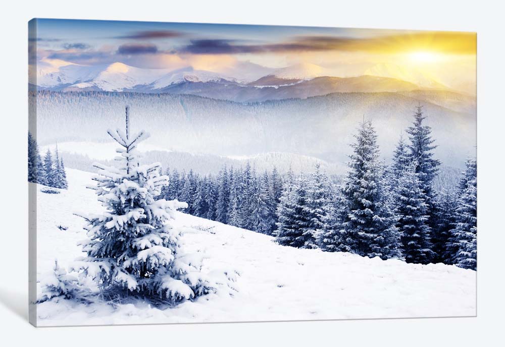 картинка 5D картина «Заснежные горы» | интернет-магазин фотообоев ARTDECO