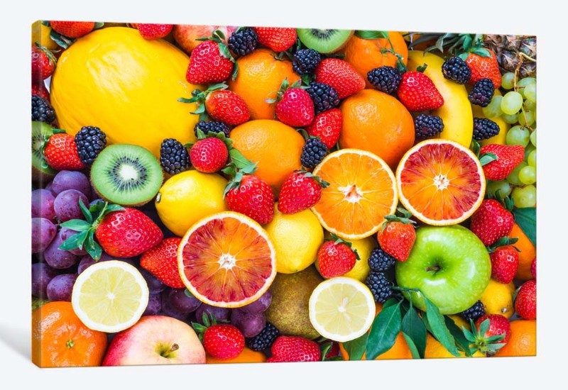картинка 5D картина  «Цитрусы с ягодами» | интернет-магазин фотообоев ARTDECO