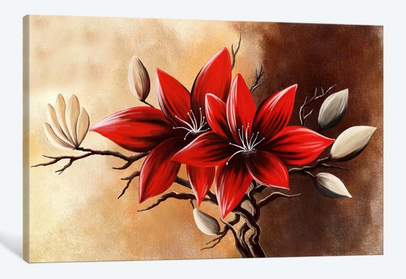 картинка 5D картина «Огненный цветок» | интернет-магазин фотообоев ARTDECO