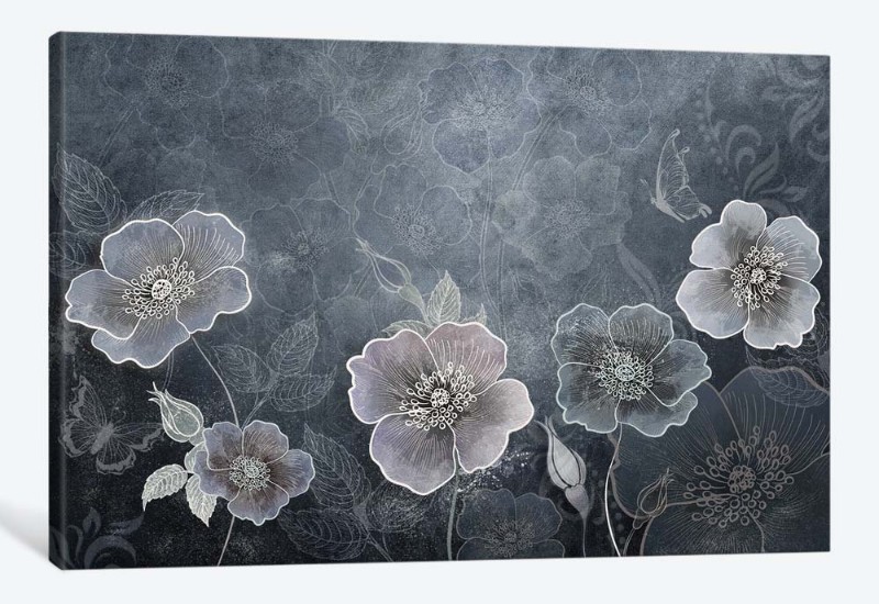 картинка 5D картина «Волшебный сад в холодных тонах» | интернет-магазин фотообоев ARTDECO