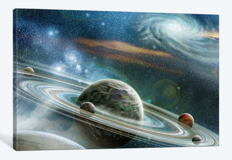 картинка 5D картина  «Космический пейзаж» | интернет-магазин фотообоев ARTDECO