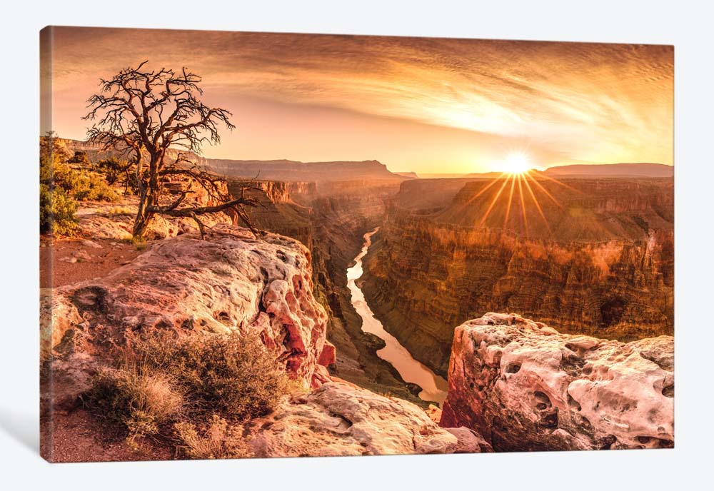 картинка 5D картина «Закат в каньоне» | интернет-магазин фотообоев ARTDECO