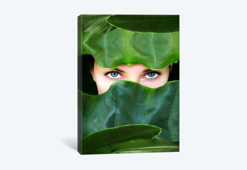 картинка 5D картина «Девушки в листьях. Арт 2» | интернет-магазин фотообоев ARTDECO