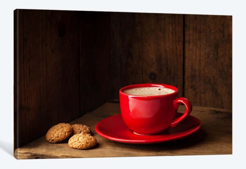 картинка 5D картина  «Чашечка кофе с печеньем» | интернет-магазин фотообоев ARTDECO