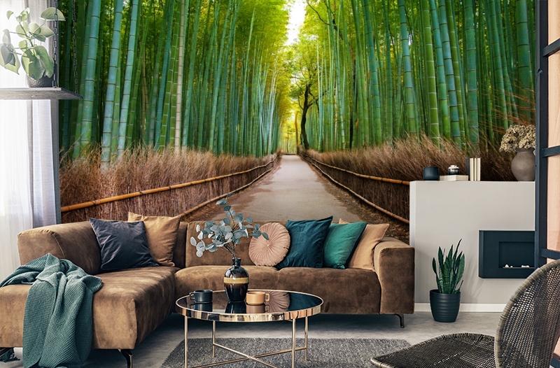 картинка 3D Фотообои «Бамбуковый лес» | интернет-магазин фотообоев ARTDECO