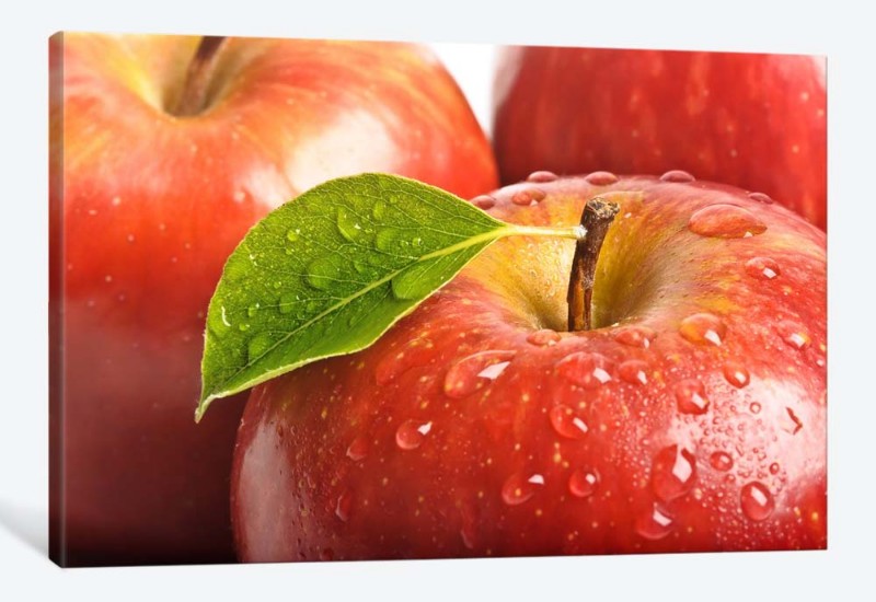 картинка 5D картина  «Яблоко в росе» | интернет-магазин фотообоев ARTDECO