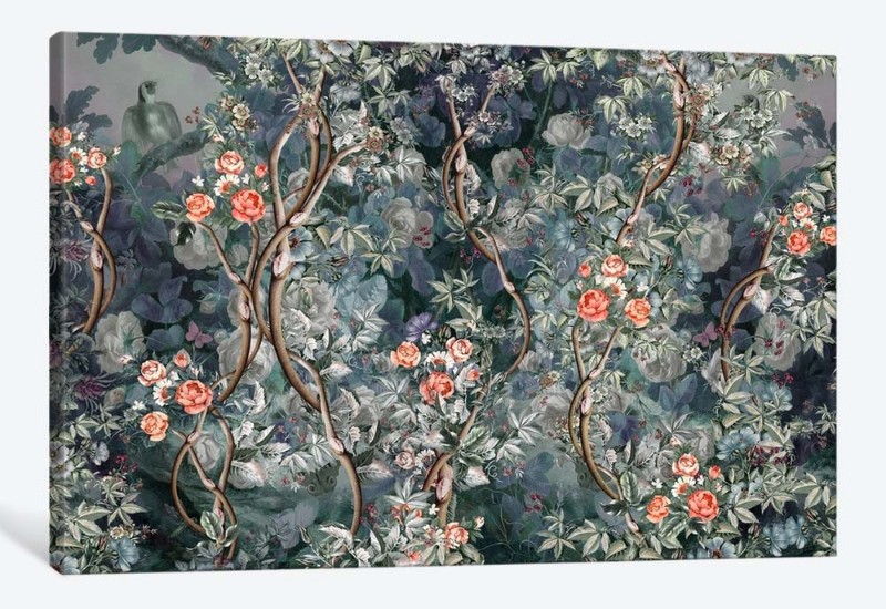картинка 5D картина «Розовый сад» | интернет-магазин фотообоев ARTDECO