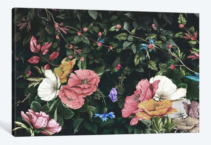 картинка 5D картина «Колибри в цветущем саду» | интернет-магазин фотообоев ARTDECO
