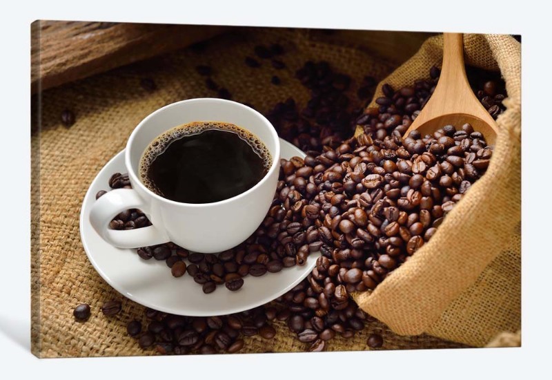 картинка 5D картина  «Бодрящий утренний кофе» | интернет-магазин фотообоев ARTDECO