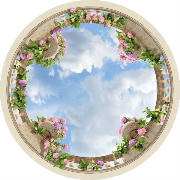 картинка 3D Фотообои «Небесный колодец» | интернет-магазин фотообоев ARTDECO
