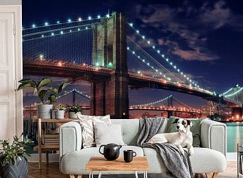 3D Фотообои «Бруклинский мост»