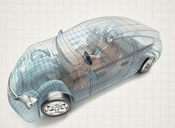 3D Плед «Авто 3D модель»