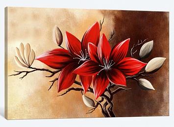 5D картина «Огненный цветок»