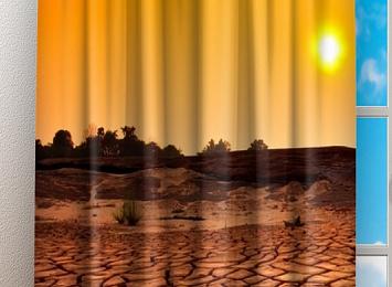Фотошторы «Засушливая пустыня»