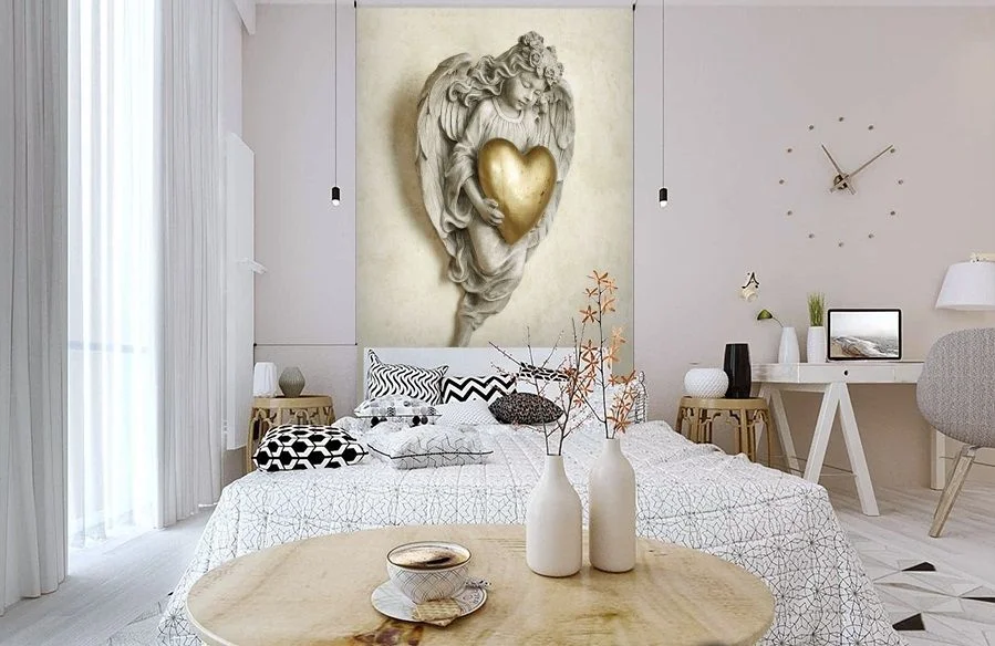 Картинка 3D Фотообои «Ангел хранитель» | интернет-магазин ELEGANT HOME DECOR