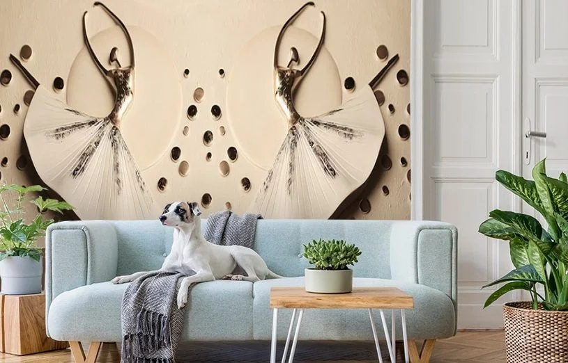 Картинка 3D Фотообои «Балет» | интернет-магазин ELEGANT HOME DECOR