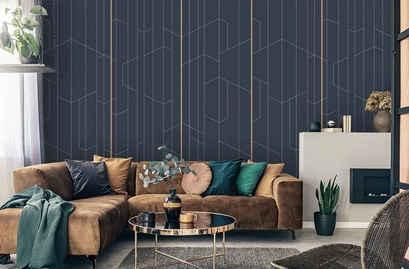 Картинка 3D Фотообои «Абстрактная геометрия» | интернет-магазин ELEGANT HOME DECOR