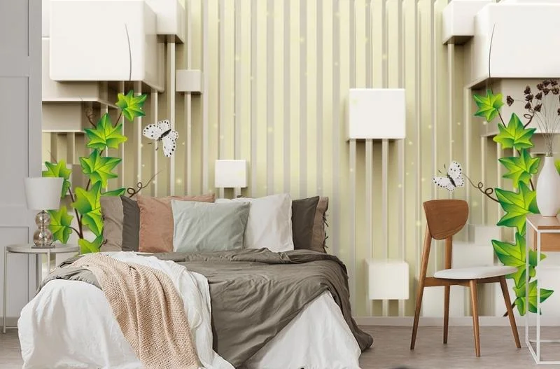Картинка 3D Фотообои «Объемные кубы» | интернет-магазин ELEGANT HOME DECOR