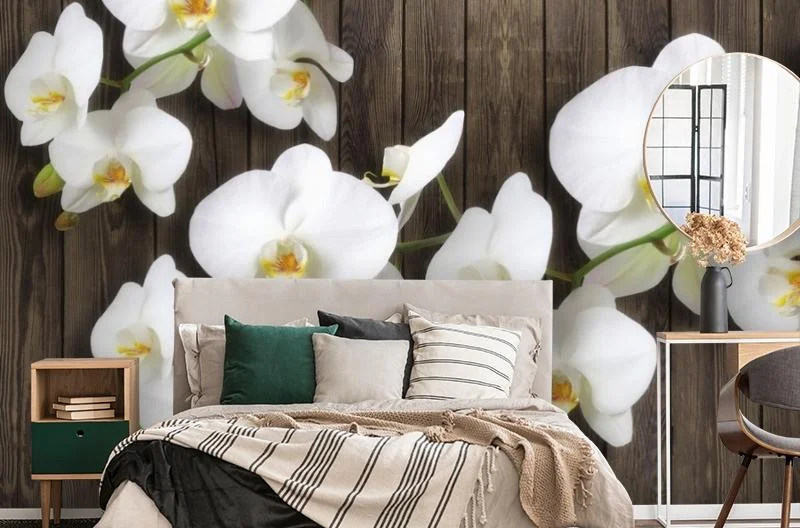 Картинка 3D Фотообои «Роскошная орхидея» | интернет-магазин ELEGANT HOME DECOR