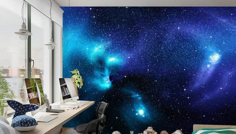 Картинка 3D Фотообои «Космические просторы» | интернет-магазин ELEGANT HOME DECOR