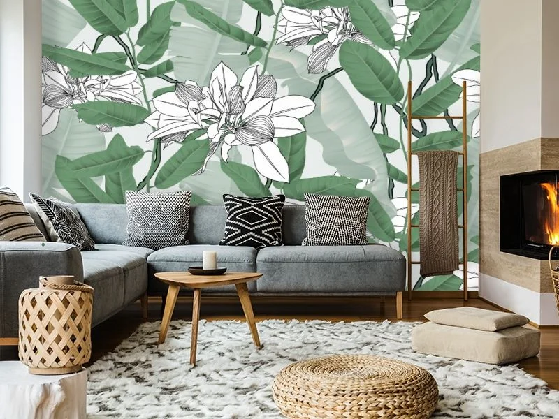 Картинка 3D Фотообои «Нежный стиль» | интернет-магазин ELEGANT HOME DECOR
