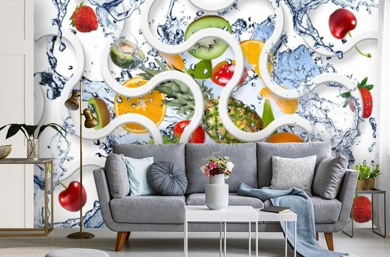 Картинка 3D Фотообои «Тропикал фрэш» | интернет-магазин ELEGANT HOME DECOR