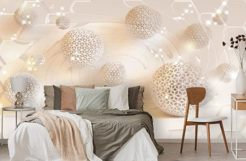 Картинка 3D Фотообои «Сверкающий водоворот» | интернет-магазин ELEGANT HOME DECOR