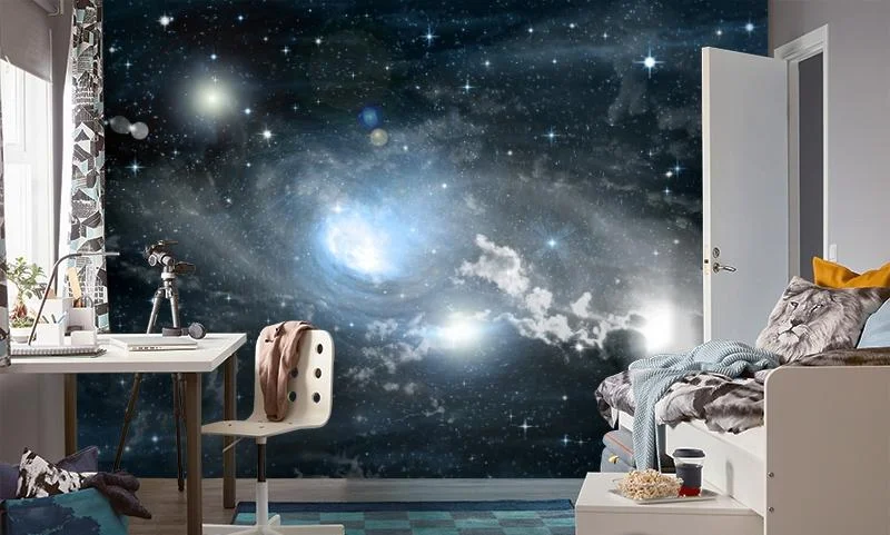 Картинка 3D Фотообои «Синева космоса» | интернет-магазин ELEGANT HOME DECOR
