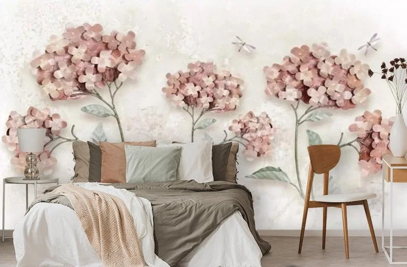Картинка 3D Фотообои «Луговые цветы» | интернет-магазин ELEGANT HOME DECOR