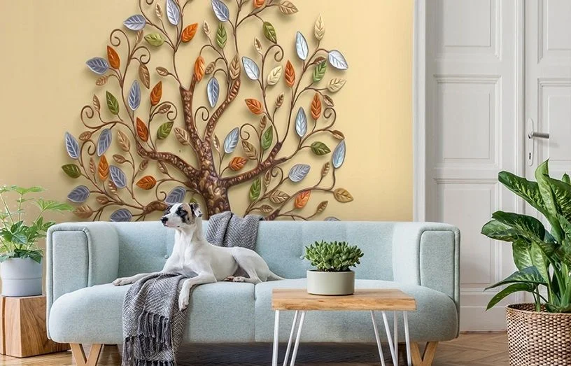 Картинка 3D Фотообои «Дерево счастья» | интернет-магазин ELEGANT HOME DECOR