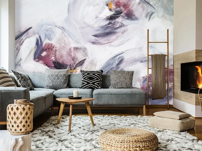 Картинка 3D Фотообои «Абстрактные бутоны» | интернет-магазин ELEGANT HOME DECOR