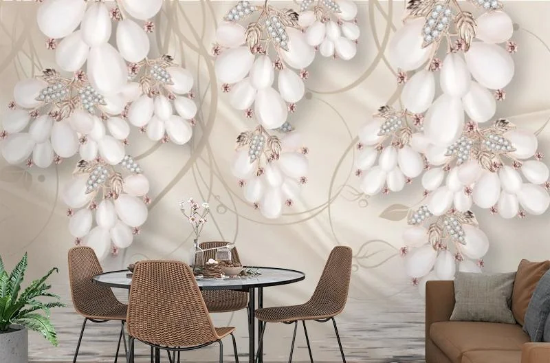 Картинка 3D Фотообои «Драгоценные грозди» | интернет-магазин ELEGANT HOME DECOR