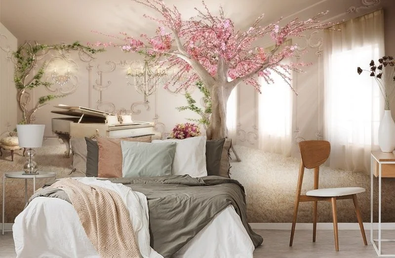 Картинка 3D Фотообои «Комната вдохновения» | интернет-магазин ELEGANT HOME DECOR