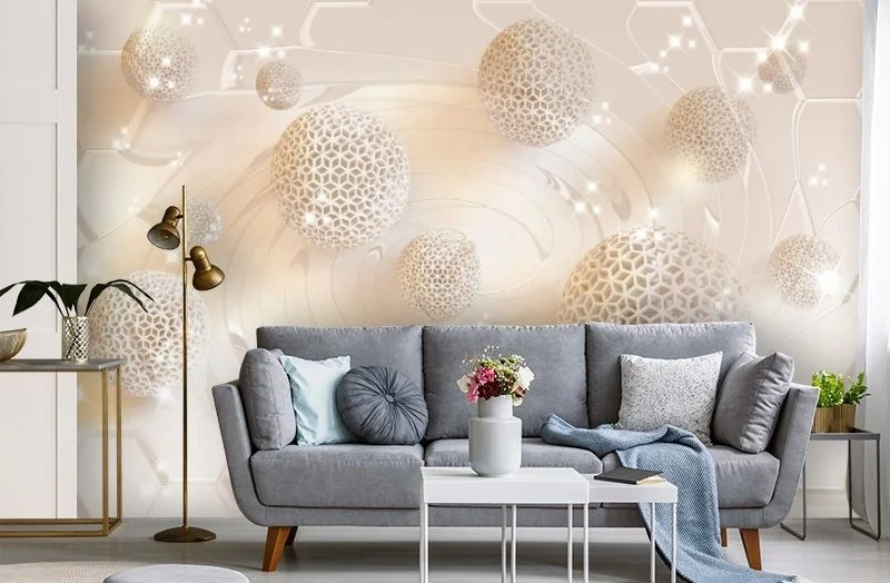 Картинка 3D Фотообои «Сверкающий водоворот» | интернет-магазин ELEGANT HOME DECOR