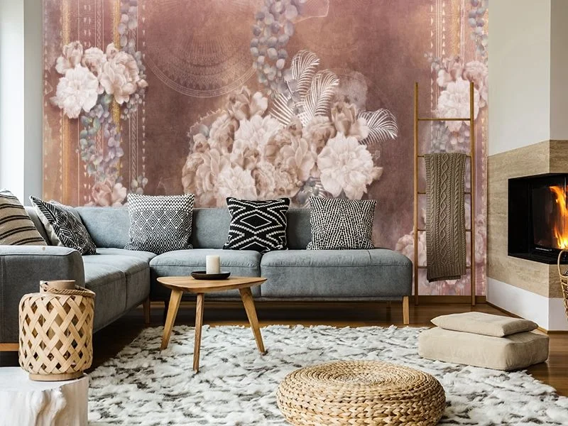 Картинка 3D Фотообои «Вариация на тему барокко» | интернет-магазин ELEGANT HOME DECOR