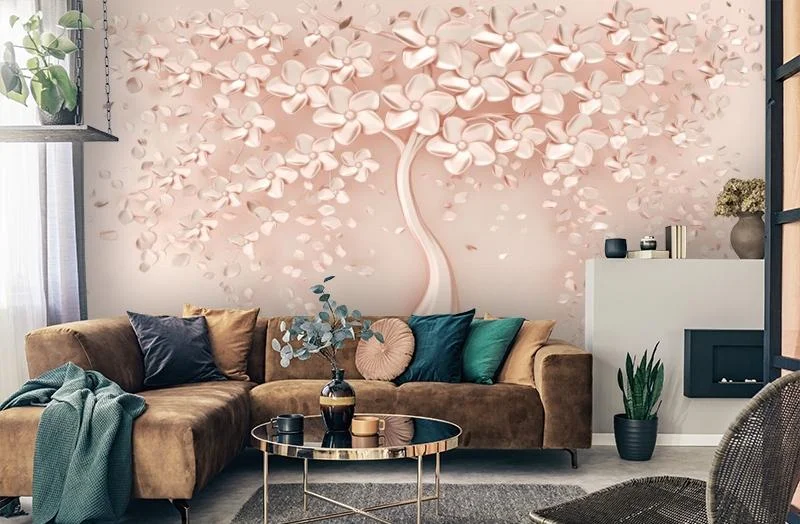 Картинка 3D Фотообои «Безмятежный сад» | интернет-магазин ELEGANT HOME DECOR