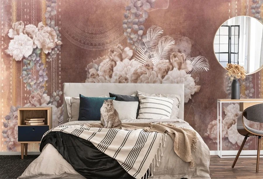 Картинка 3D Фотообои «Вариация на тему барокко» | интернет-магазин ELEGANT HOME DECOR