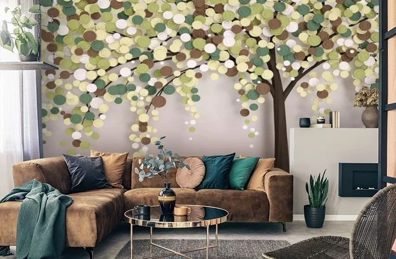 Картинка 3D Фотообои «Дерево богатства» | интернет-магазин ELEGANT HOME DECOR