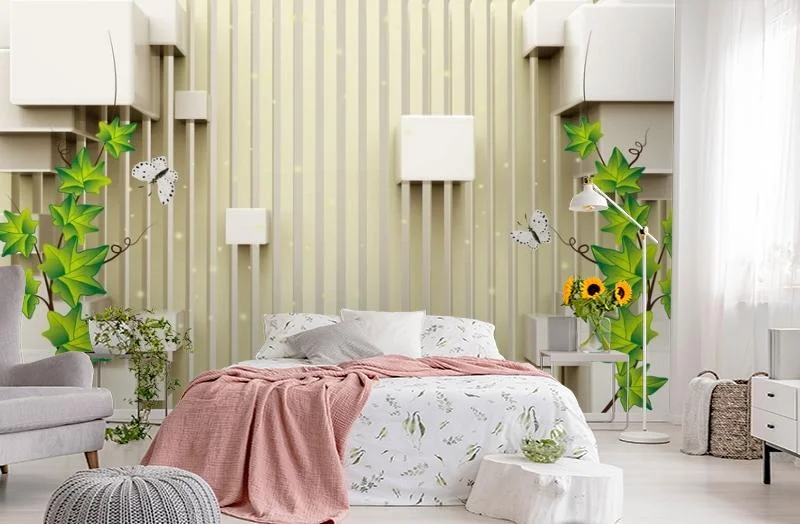 Картинка 3D Фотообои «Объемные кубы» | интернет-магазин ELEGANT HOME DECOR