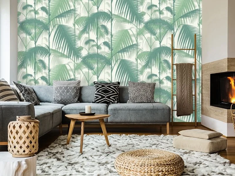 Картинка 3D Фотообои «Тропическая кулиса» | интернет-магазин ELEGANT HOME DECOR