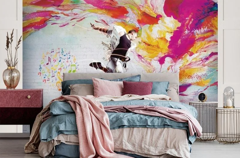 Картинка 3D Фотообои «Street Dance» | интернет-магазин ELEGANT HOME DECOR