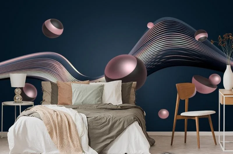 Картинка 3D Фотообои «Космические жемчужины» | интернет-магазин ELEGANT HOME DECOR