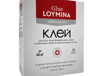 GL-038  (Лоймина) клей обойный для флизелиновых обоев 300 гр. — стиль и качество для вашего интерьера