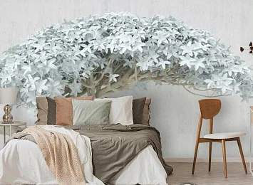 3D Фотообои «Изящный бонсай» — стиль и качество для вашего интерьера