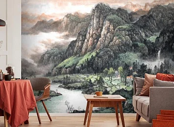 3D Фотообои «Горы» — стиль и качество для вашего интерьера