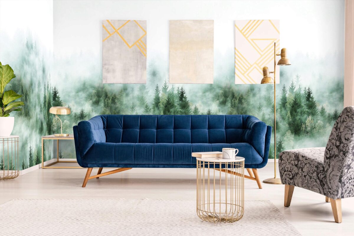 картинка 47267 Панно Marburg (Smart Art) (1*6) 2,70x1,59 винил на флизелине | интернет-магазин фотообоев ELEGANT HOME DECOR