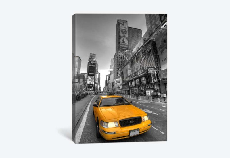 картинка 5D картина «Такси Нью-Йорка. Арт 3» | интернет-магазин фотообоев ARTDECO
