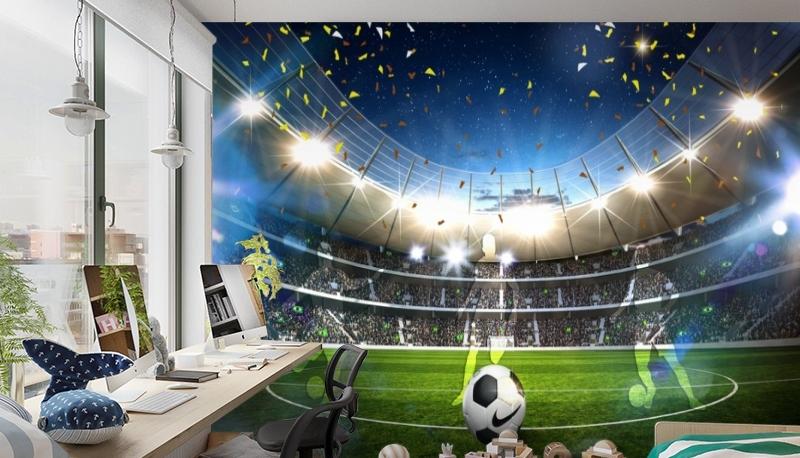 картинка 3D Фотообои «Стадион в Бразилии» | интернет-магазин фотообоев ARTDECO