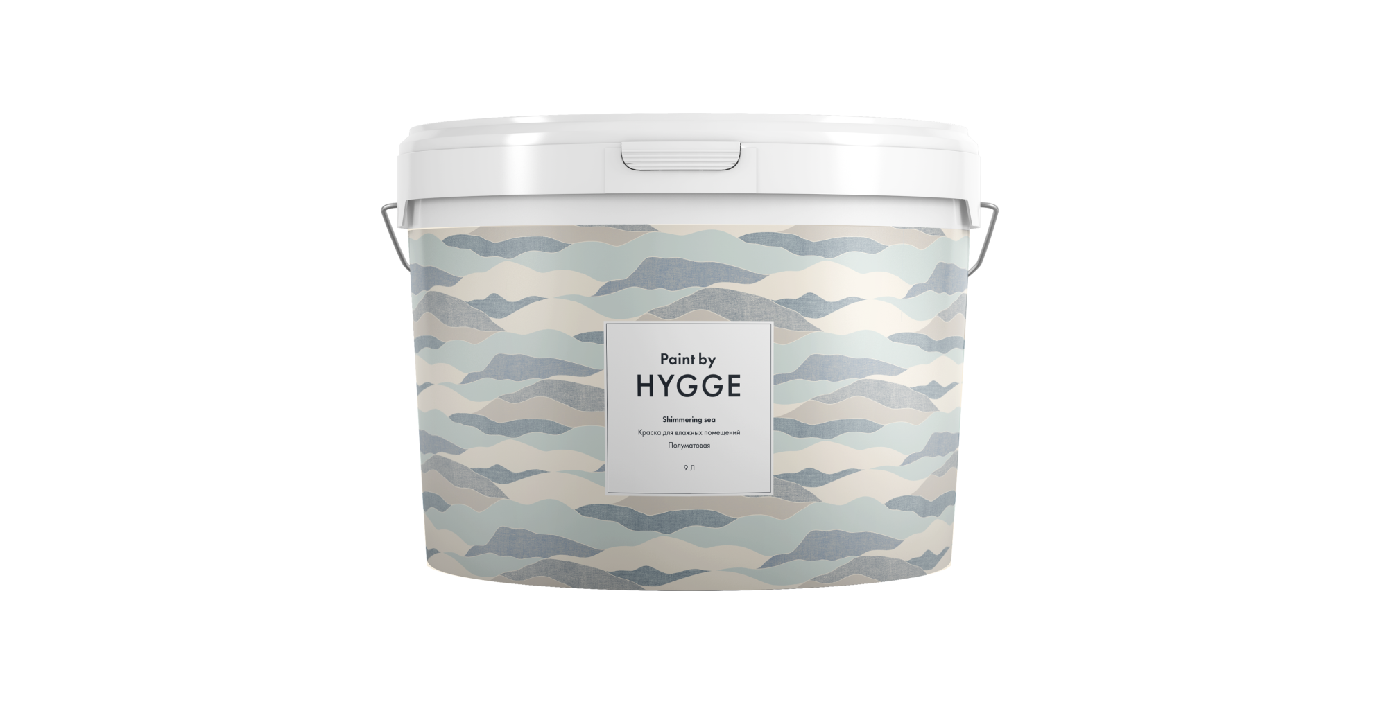 Картинка Shimmering Sea база A 9 л. HYGGE Paint | интернет-магазин обоев ELEGANT HOME DECOR