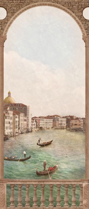 картинка 3D Фотообои «Венецианский канал 2» | интернет-магазин фотообоев ARTDECO